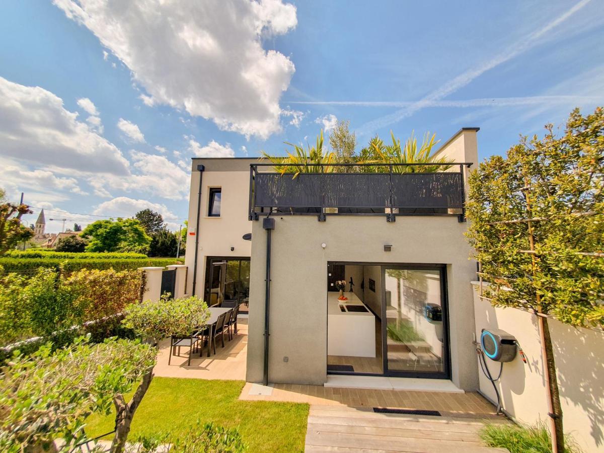Exigehome - Chambre D'Hote Avec Jacuzzi Et Jardin Paysage, Partage Orgeval  Kültér fotó