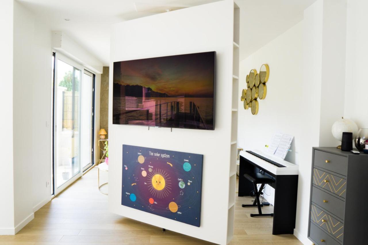 Exigehome - Chambre D'Hote Avec Jacuzzi Et Jardin Paysage, Partage Orgeval  Kültér fotó